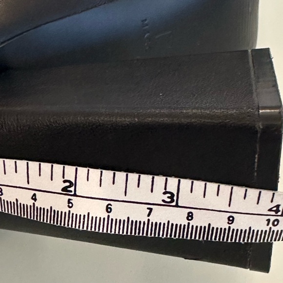 Marc Fisher | Stunning Black Leather Heeled Ankle Boot | Size 8.5 - Picture 14 of 16